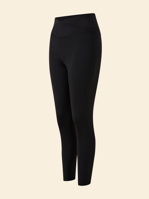 Legging sportivo con vita incrociata - (ekstract) - Kiabi