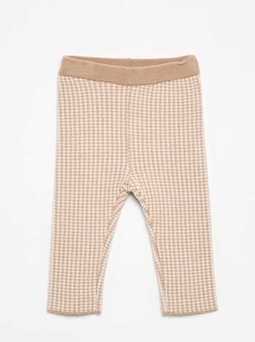 Legging stampato in maglia compatta - Kiabi