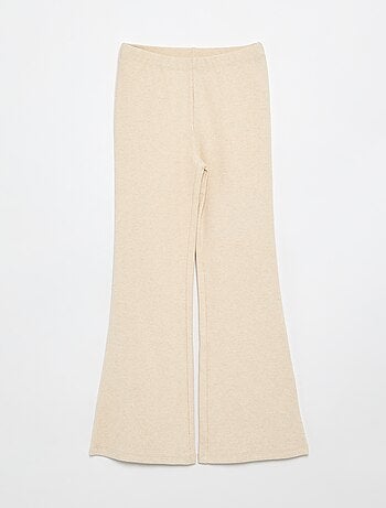 Legging svasato a costine