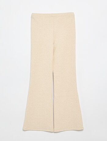 Legging svasato a costine