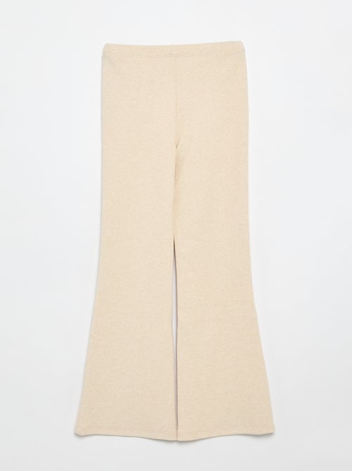 Legging svasato a costine - Kiabi