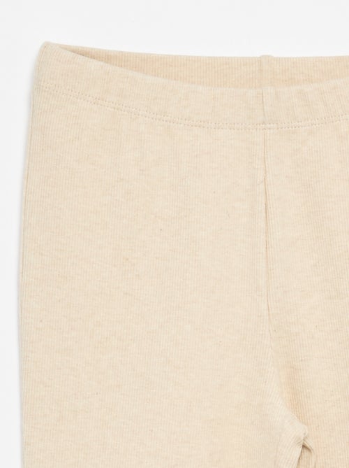 Legging svasato a costine - Kiabi