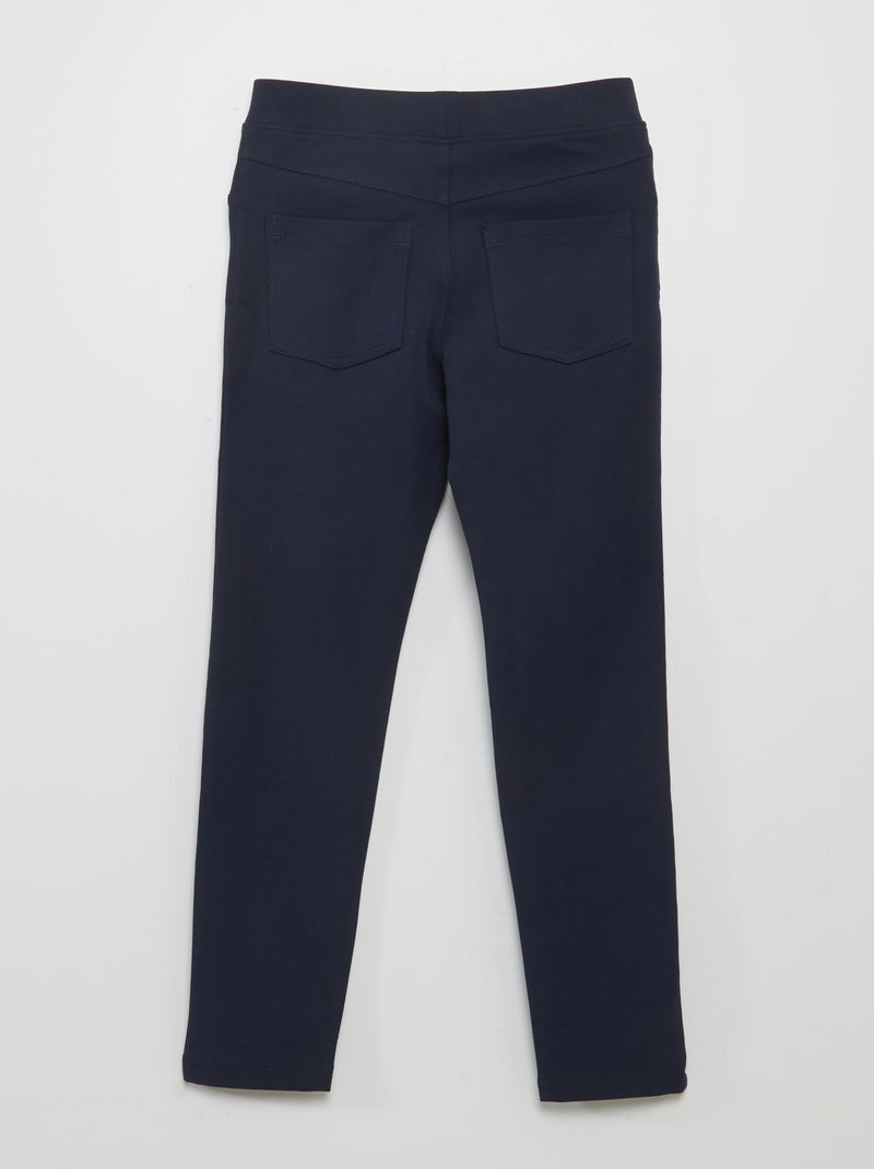 Legging tinta unita blu - Kiabi