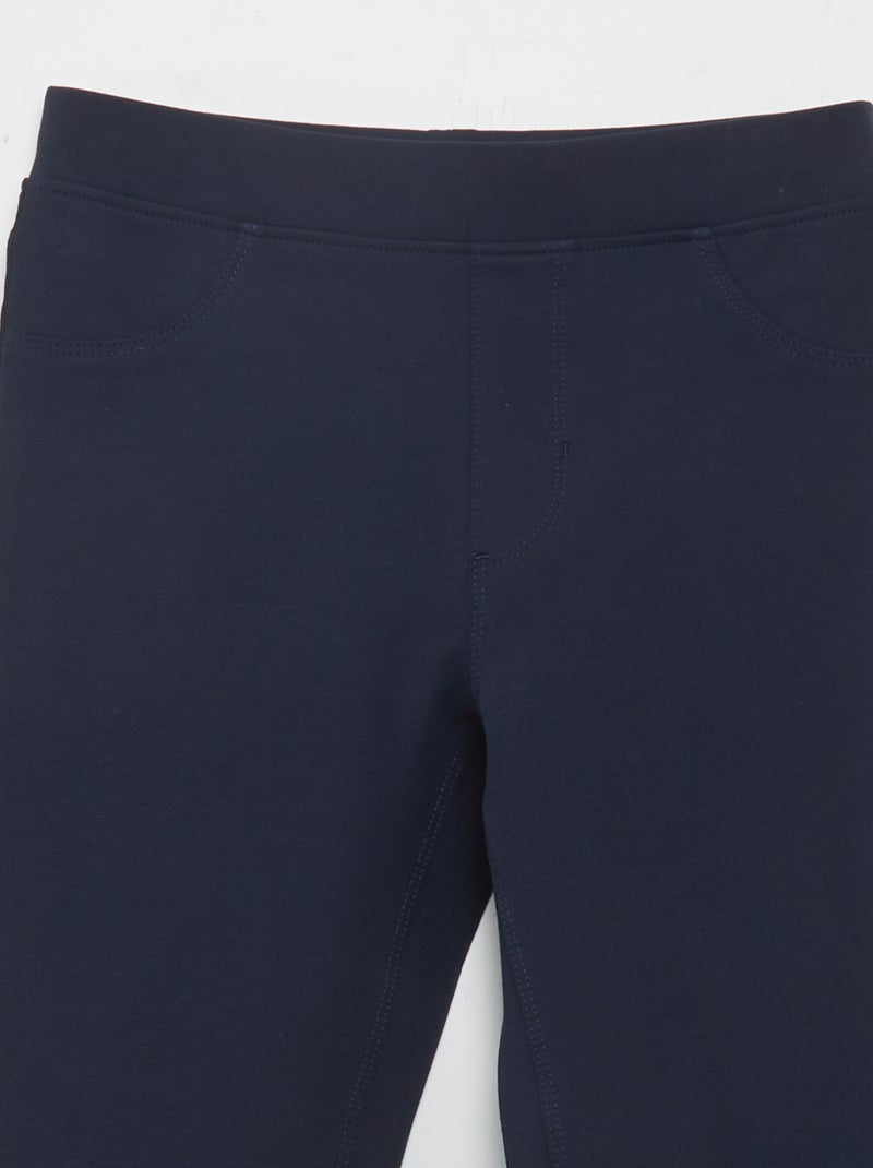 Legging tinta unita blu - Kiabi