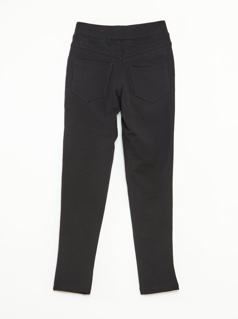 Legging tinta unita Nero - Kiabi