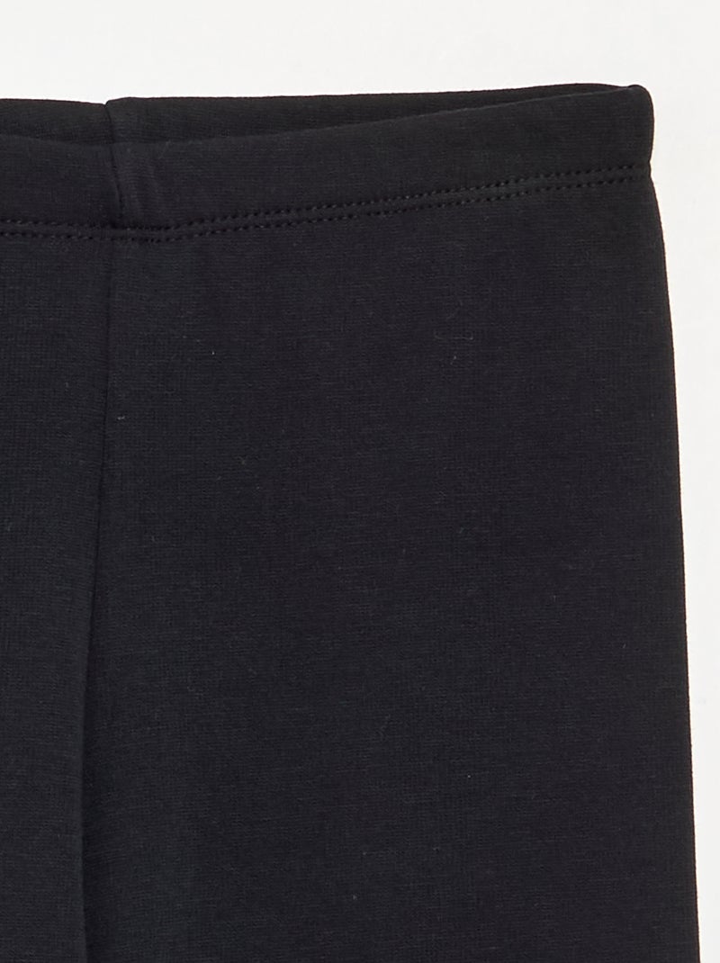 Legging tinta unita Nero - Kiabi