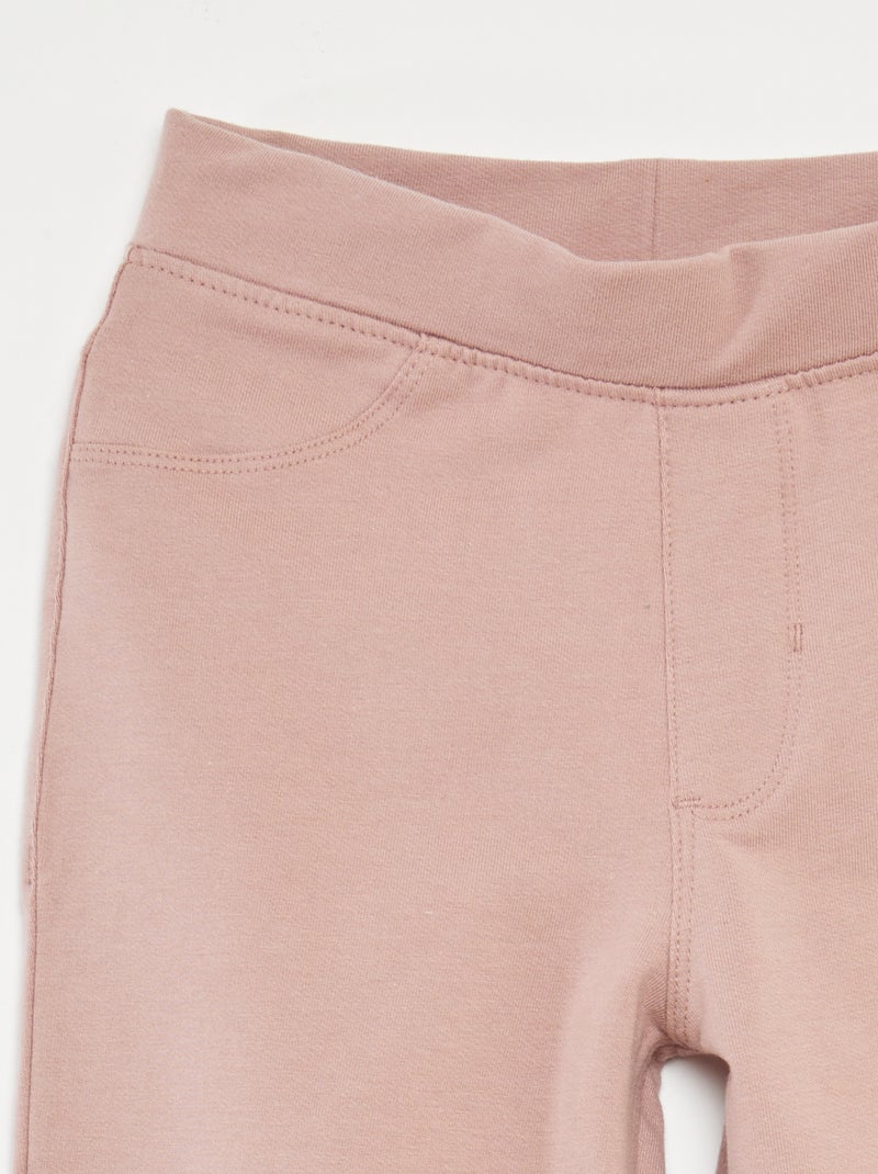 Legging tinta unita Rosa - Kiabi
