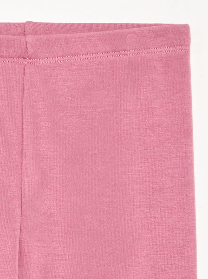 Legging tinta unita Rosa - Kiabi
