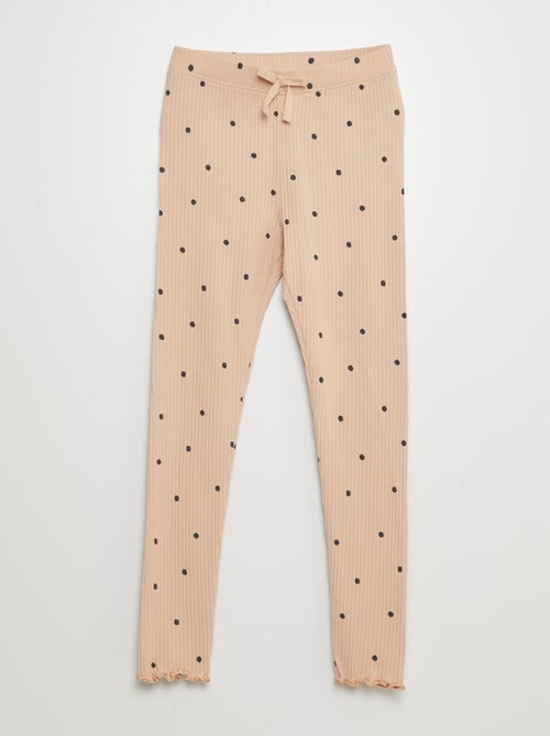 Leggings a coste - Kiabi