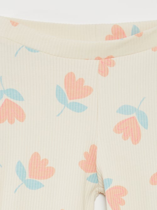 Leggings a coste - Kiabi