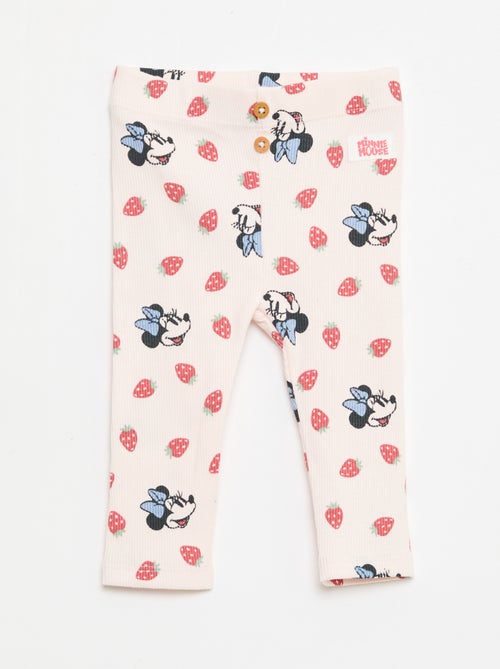 Leggings a coste 'Minnie' 'Disney' - Kiabi