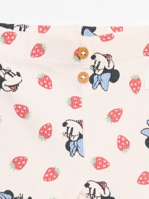 Leggings a coste 'Minnie' 'Disney' - Kiabi