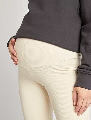 Leggings a coste premaman