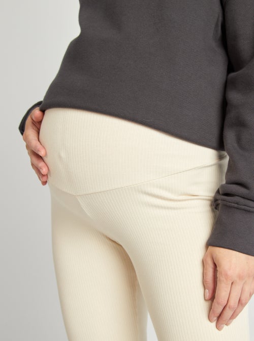 Leggings a coste premaman - Kiabi