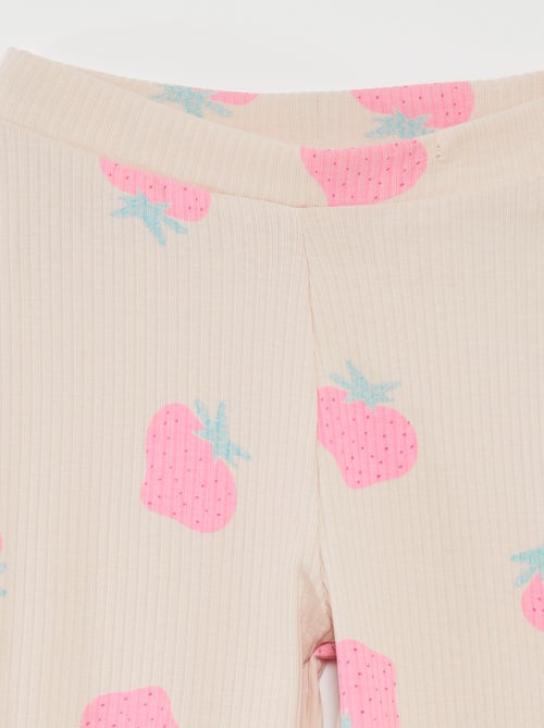 Leggings a coste - Kiabi