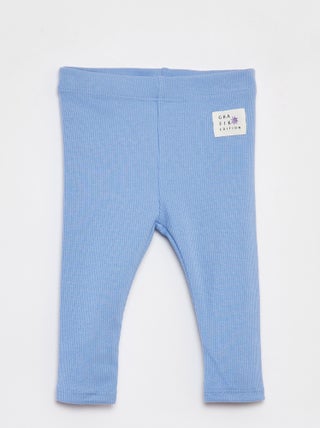 Leggings a coste tinta unita - Graphik Edition