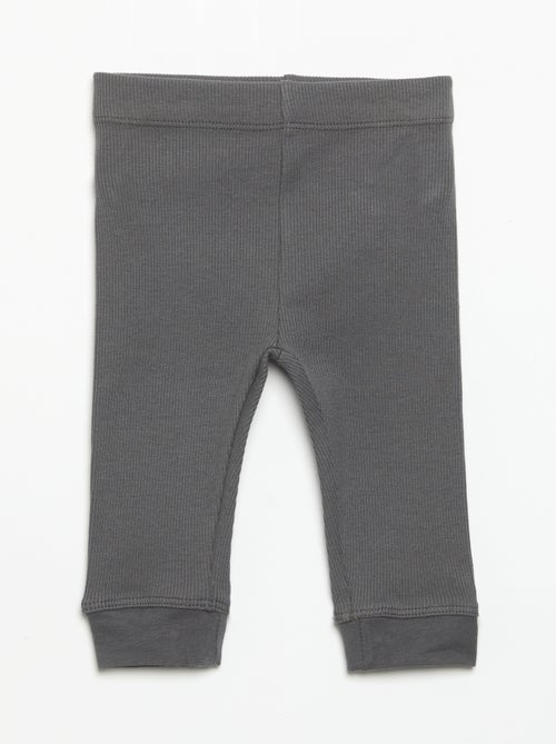 Leggings a costine - Kiabi Leggings a costine - Kiabi