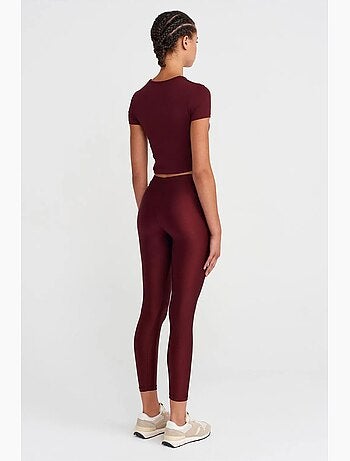 Leggings a vita alta slim fit dilvin