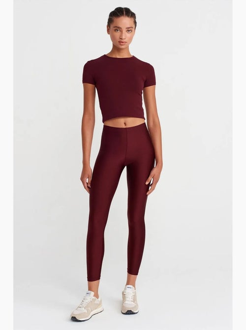Leggings a vita alta slim fit dilvin - Kiabi Leggings a vita alta slim fit dilvin - Kiabi