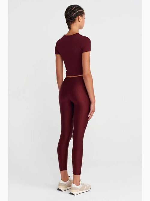 Leggings a vita alta slim fit dilvin - Kiabi Leggings a vita alta slim fit dilvin - Kiabi