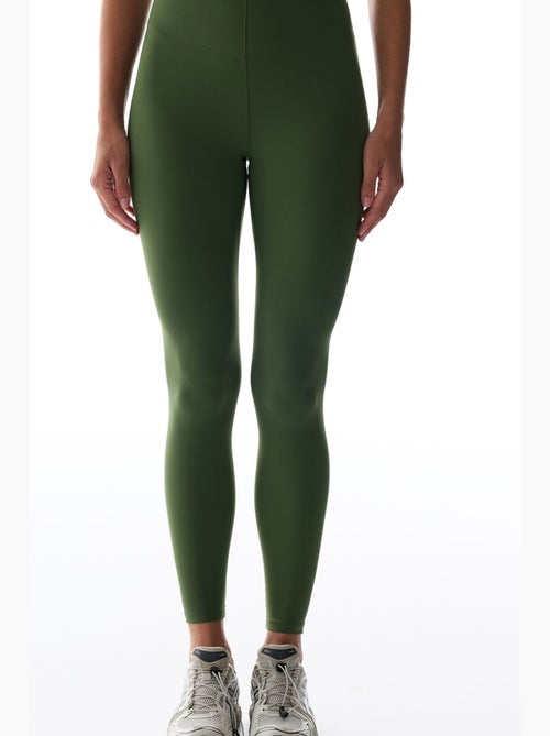 Leggings a vita alta, taglio a v, sostegno medio penti - Kiabi Leggings a vita alta, taglio a v, sostegno medio penti - Kiabi