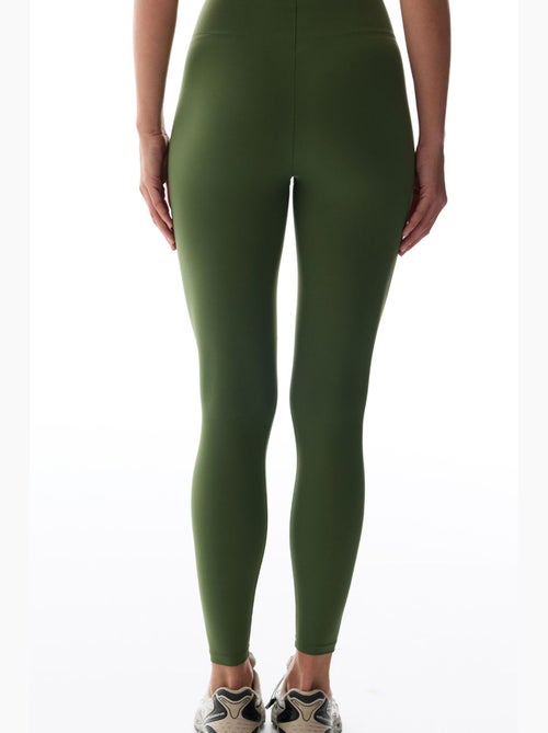 Leggings a vita alta, taglio a v, sostegno medio penti - Kiabi Leggings a vita alta, taglio a v, sostegno medio penti - Kiabi