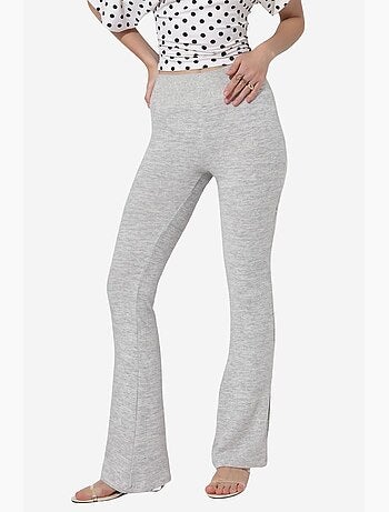 Leggings a zampa a vita alta busem