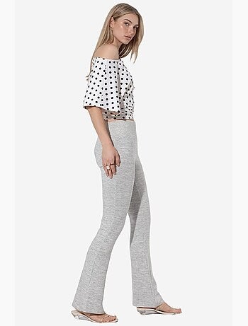Leggings a zampa a vita alta busem