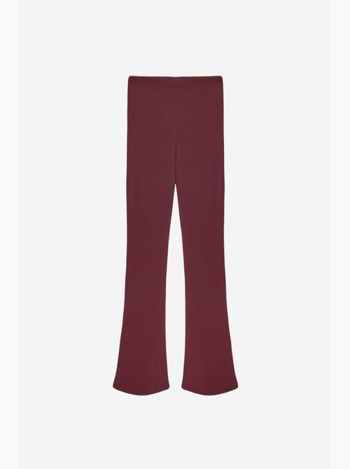 Leggings a zampa a vita alta con dettaglio bottoni dilvin - Kiabi Leggings a zampa a vita alta con dettaglio bottoni dilvin - Kiabi