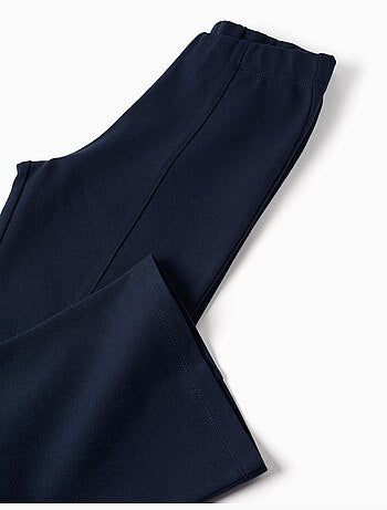 Leggings a zampa in maglia Roma