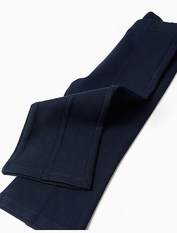 Leggings a zampa in maglia Roma