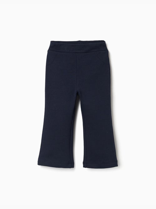 Leggings a zampa spazzolato - Kiabi