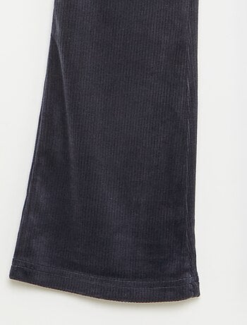 Leggings ampi in velluto