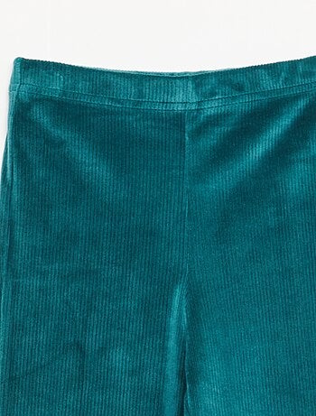 Leggings ampi in velluto