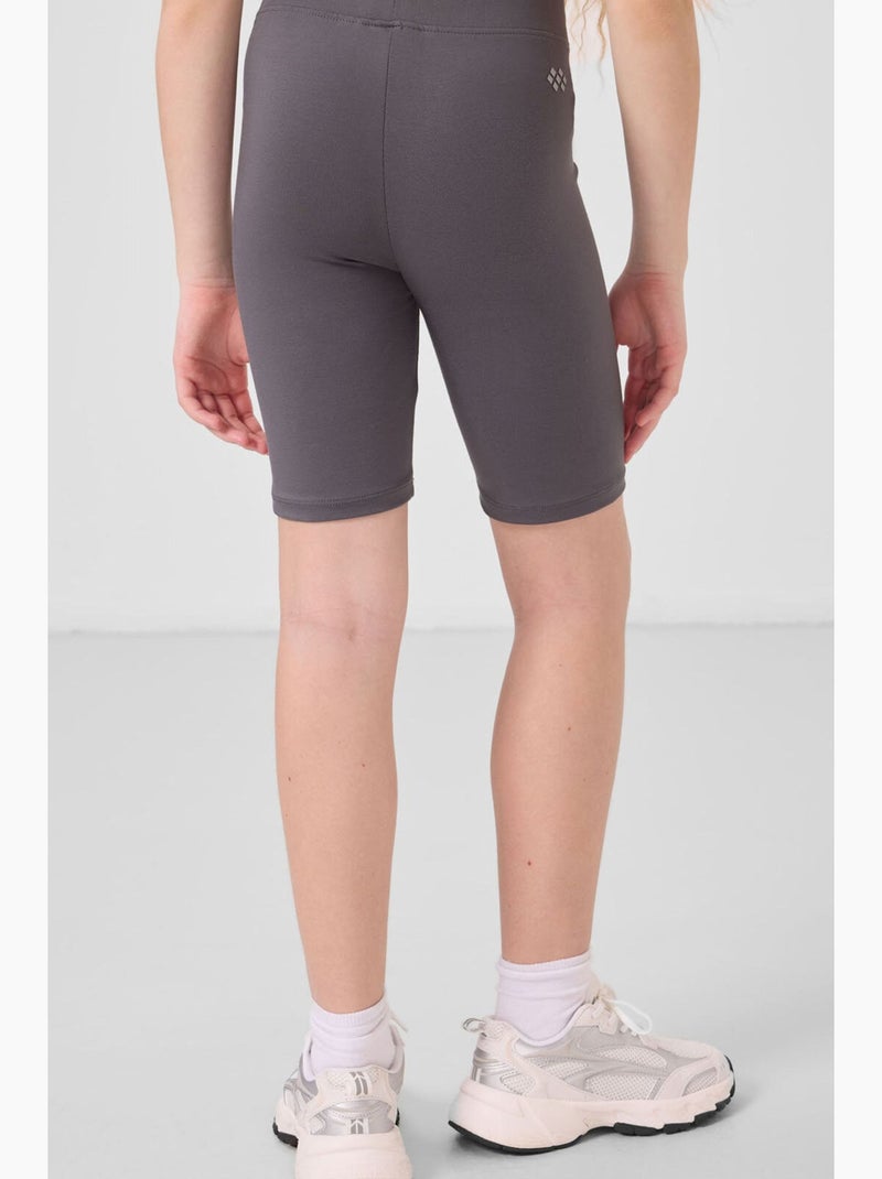 Leggings bambino in cotone tommy Grigio nero - Kiabi