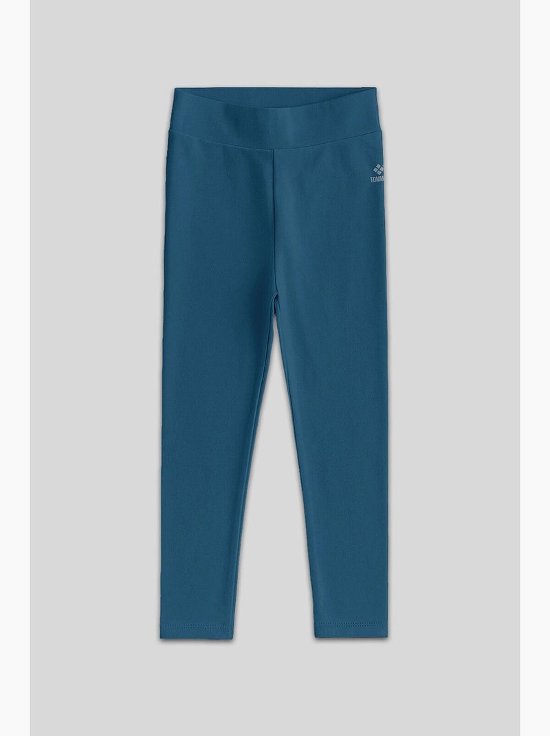 Leggings bambino tommy Blu pavone - Kiabi