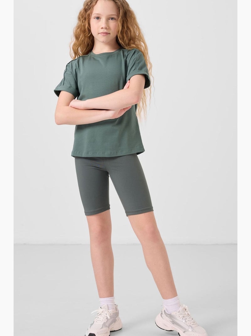 Leggings bambino tommy Nero Grigio - Kiabi