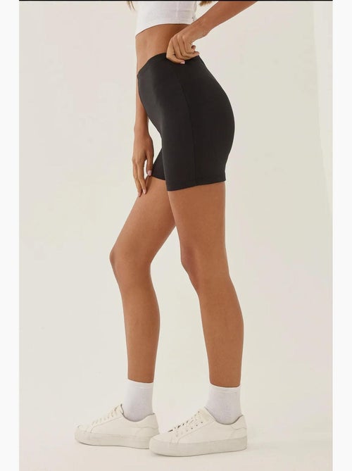 Leggings biker a vita alta con elastico hiccup - Kiabi Leggings biker a vita alta con elastico hiccup - Kiabi