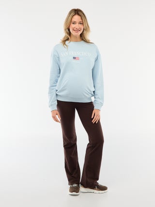 Leggings bootcut premaman