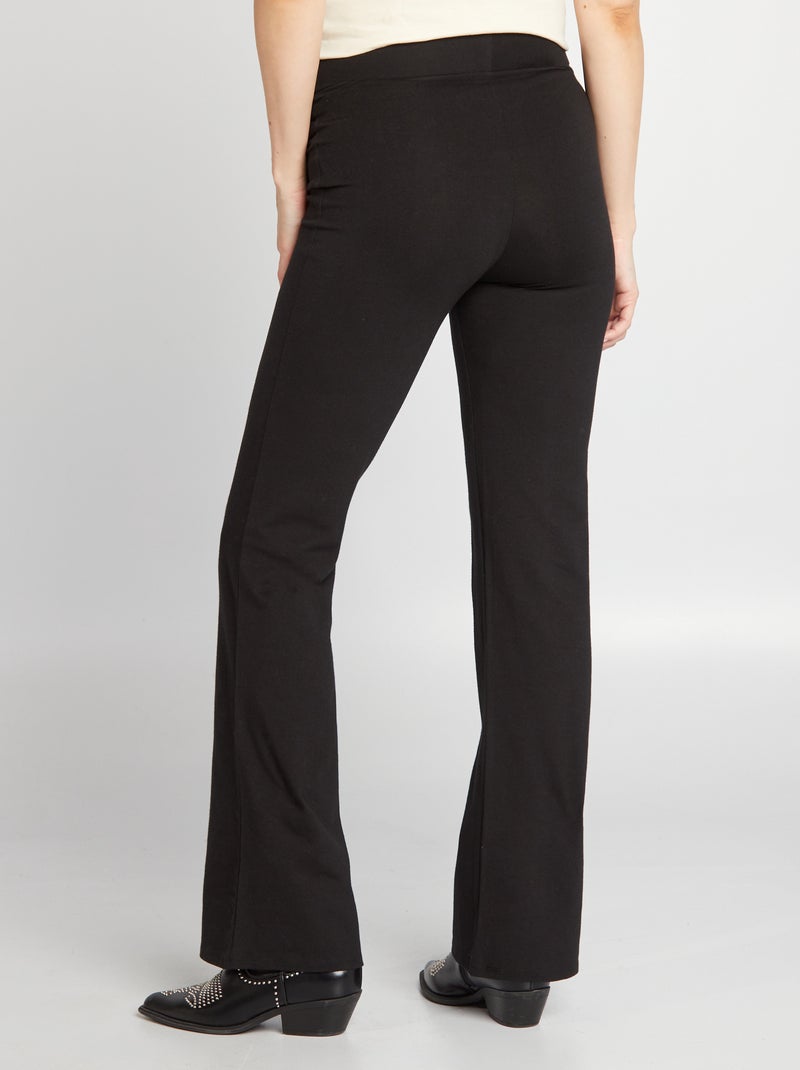 Leggings bootcut premaman nero - Kiabi