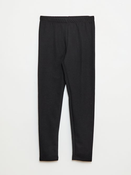 Leggings caldi interno velluto - Kiabi