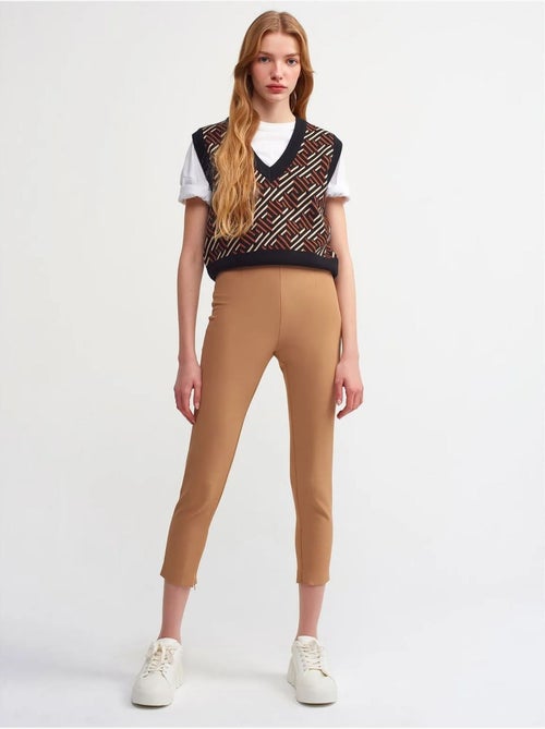 Leggings capri a vita alta - Kiabi Leggings capri a vita alta - Kiabi