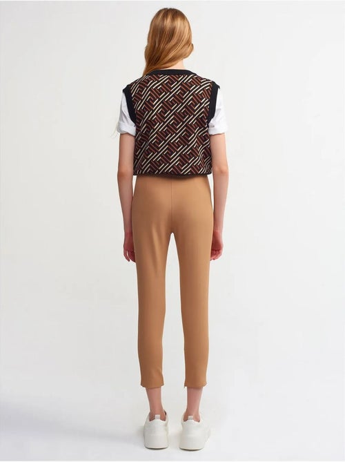 Leggings capri a vita alta - Kiabi Leggings capri a vita alta - Kiabi