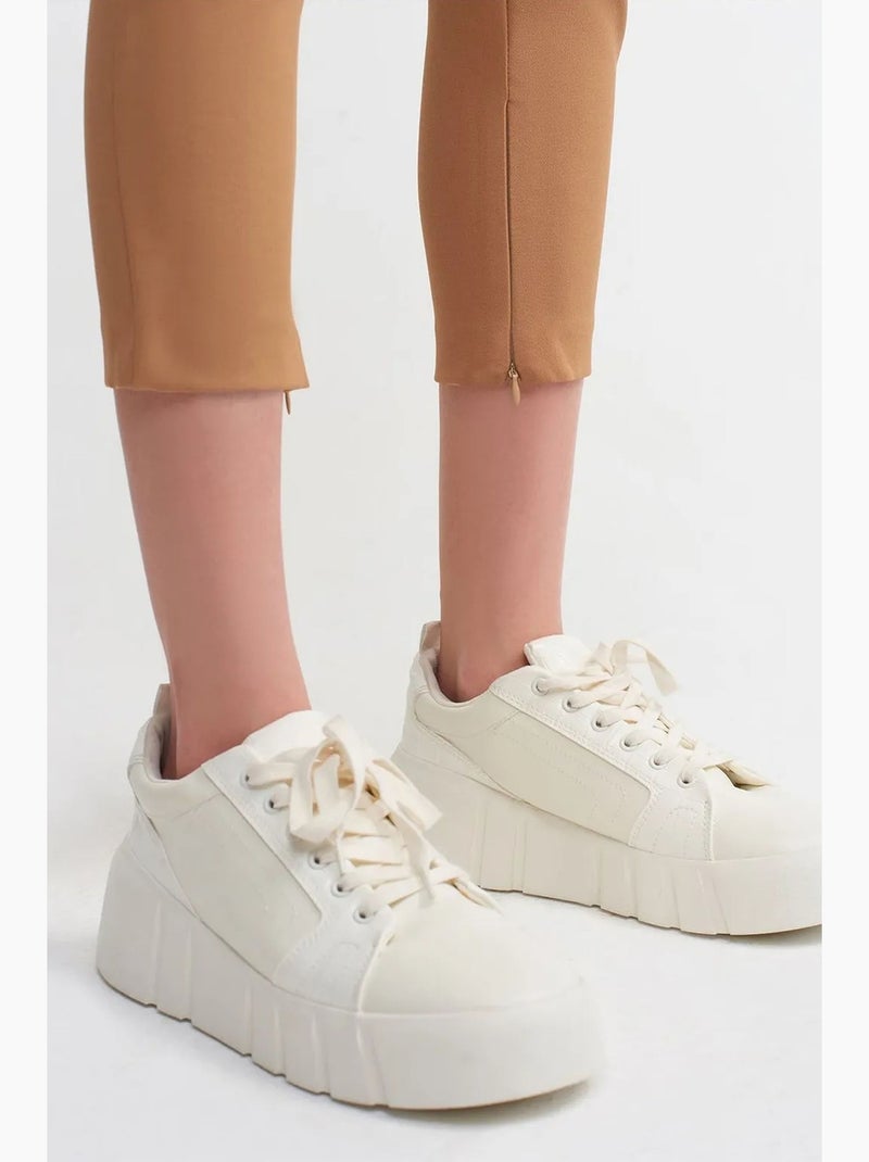 Leggings capri a vita alta dilvin Cammello - Kiabi