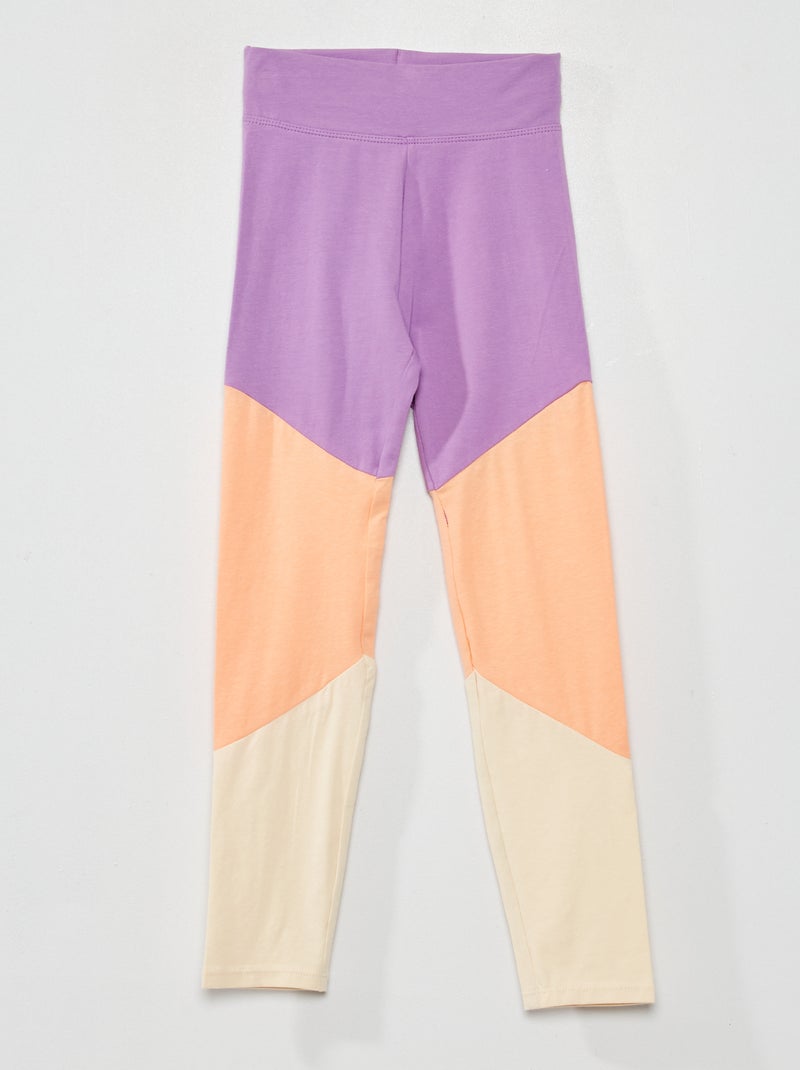 Leggings 'color block' Violetta - Kiabi
