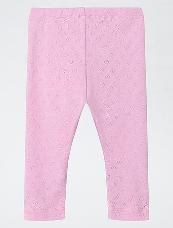 Leggings con cuoricini traforati 'Guppy'