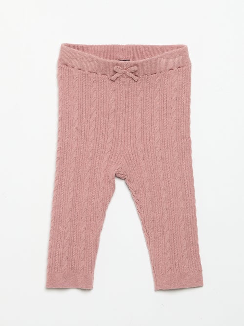 Leggings con fiocco e trecce - Kiabi Leggings con fiocco e trecce - Kiabi