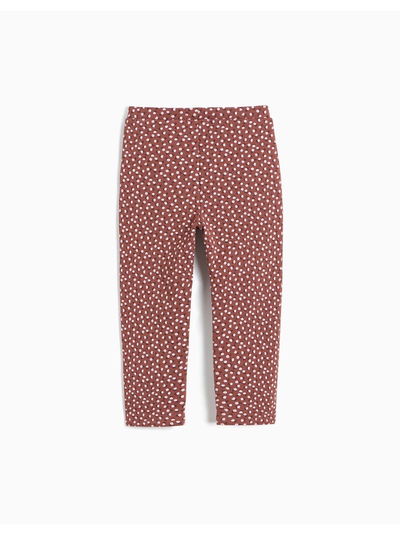 Leggings con interno spazzolato, mo fashion Marrone - Kiabi