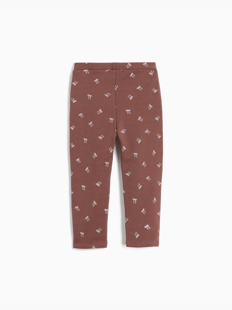 Leggings con interno spazzolato, mo fashion Marrone - Kiabi