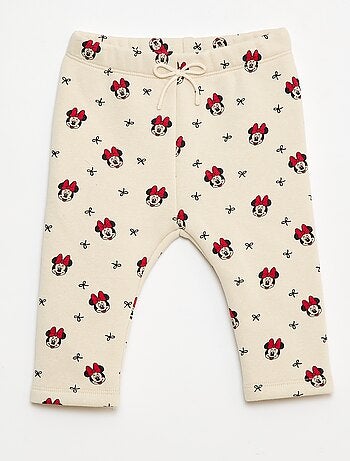 Leggings con motivo all-over 'Disney' in velluto